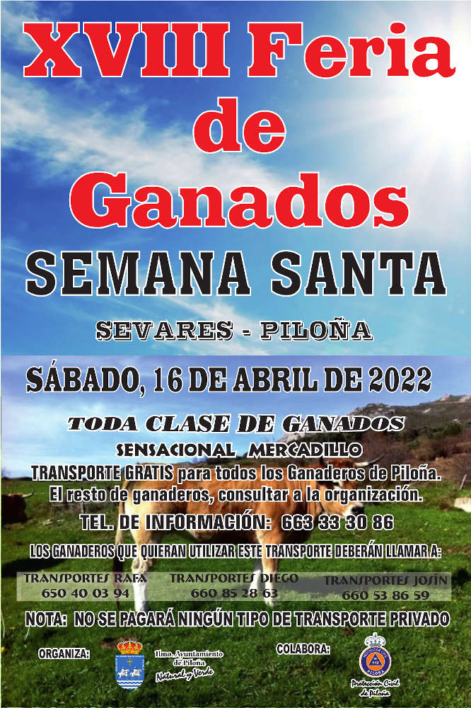 Feria Ganado Semana Santa en Sevares