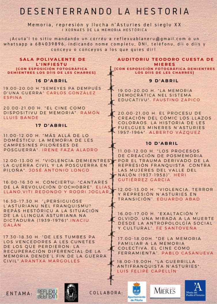 Desenterrando La Hestoria: Memoria, Represión Y Llucha N’asturies Del Sieglu Xx