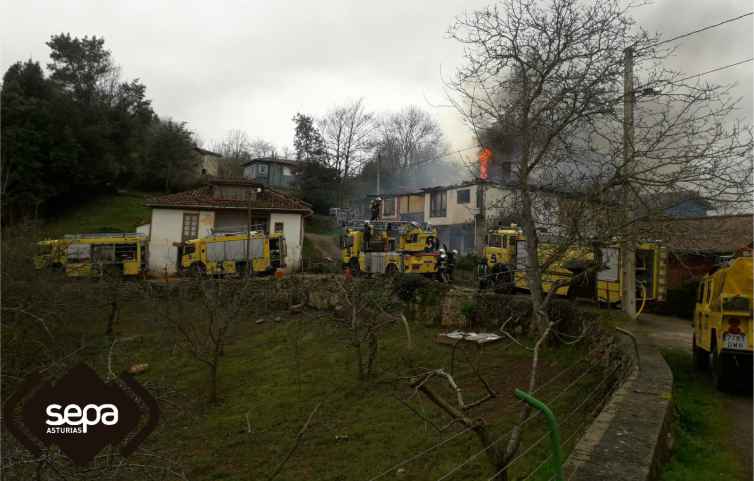 Incendio en Cadanes
