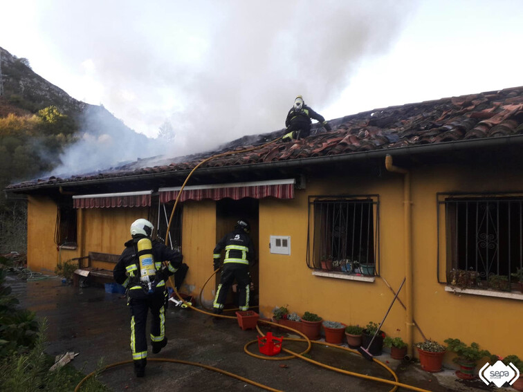 Incendio en Vegarrionda