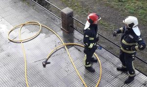 Extinguido Incendio en Villamayor, Piloña