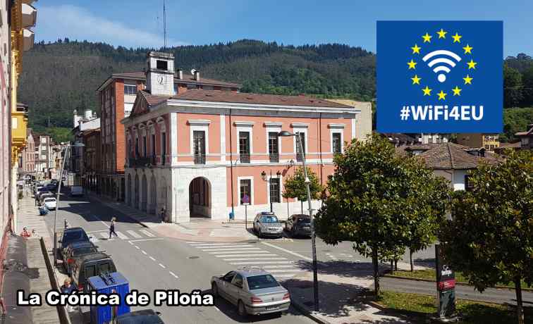 Puntos acceso WiFi4EU en Piloña