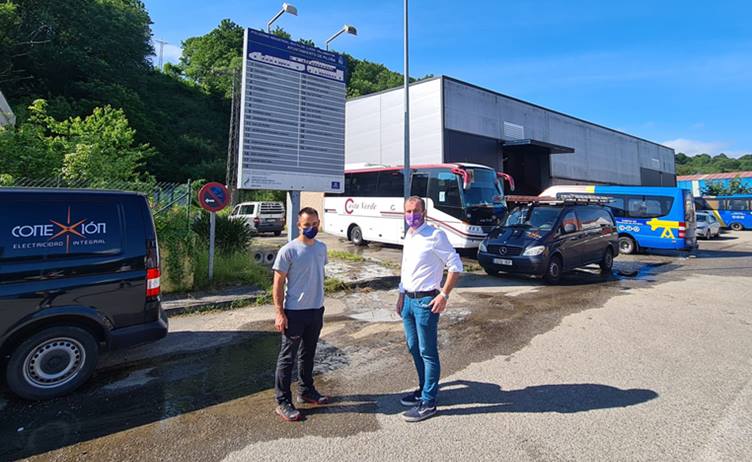 LED en el Poligono Industrial de Lléu