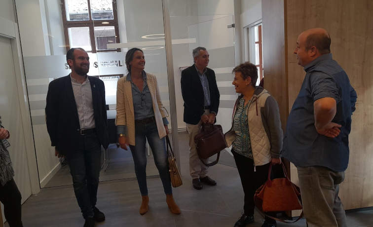 Visita Consejera Presidencia al Ayuntamiento de Piloña