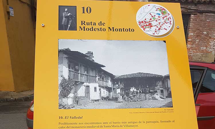 Ruta Modesto Montoto en Villamayor